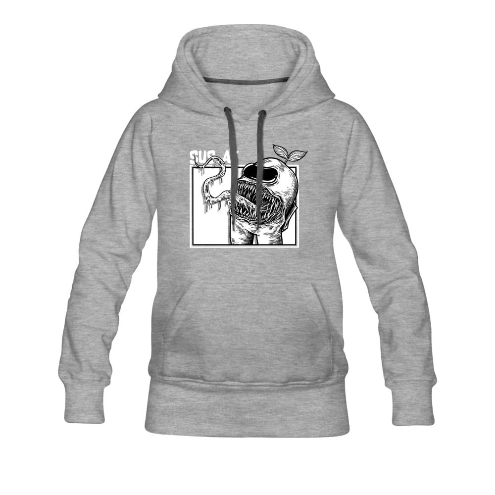 Sus AF! - Ladie's Premium Hoodie - heather gray