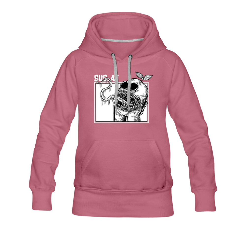 Sus AF! - Ladie's Premium Hoodie - mauve