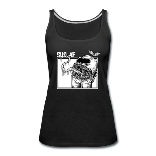 Sus AF! - Ladie's Premium Tank - black