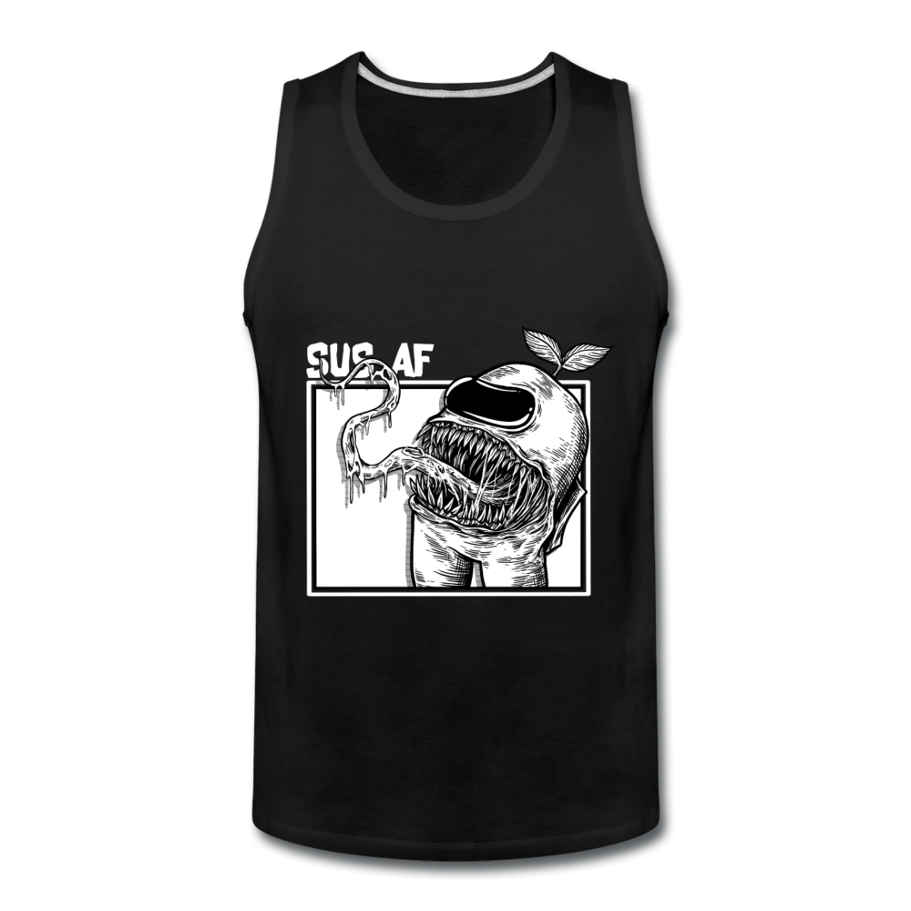 Sus AF! - Men’s Premium Tank - black