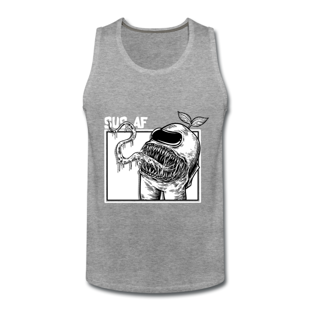 Sus AF! - Men’s Premium Tank - heather gray