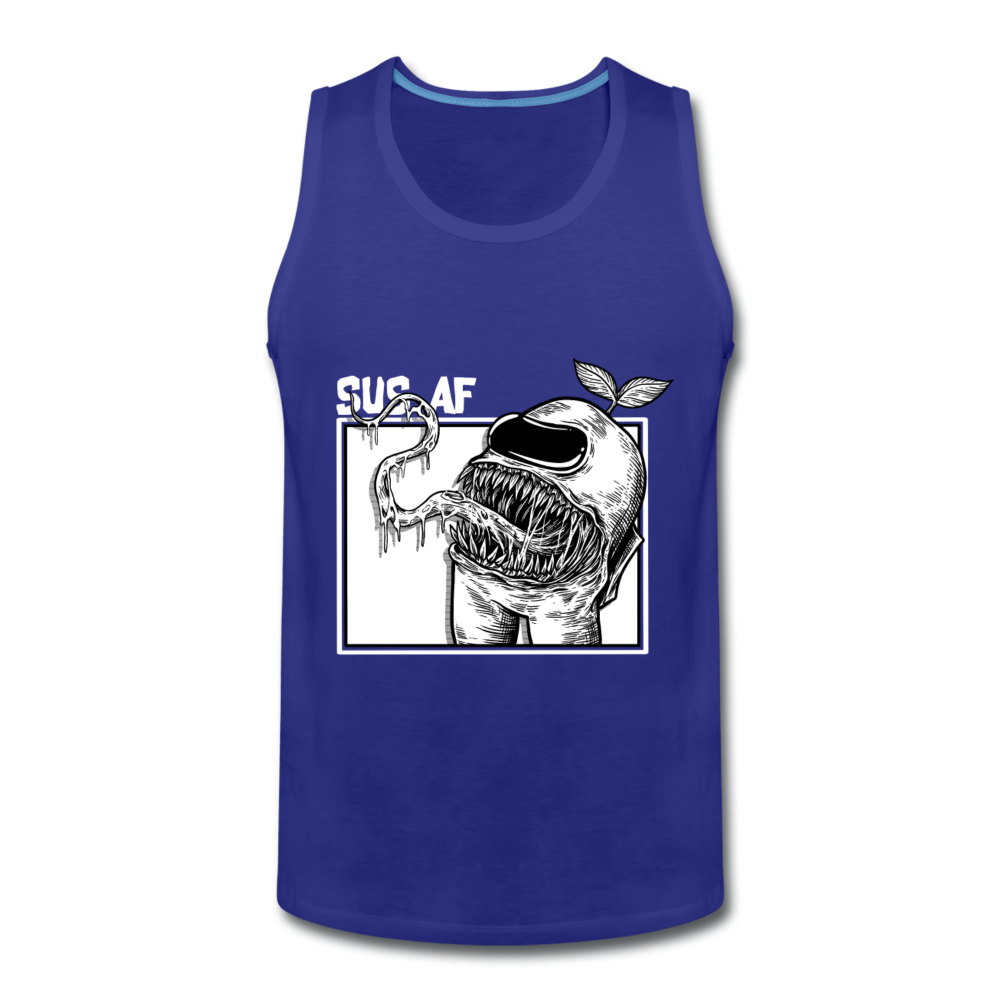 Sus AF! - Men’s Premium Tank - royal blue