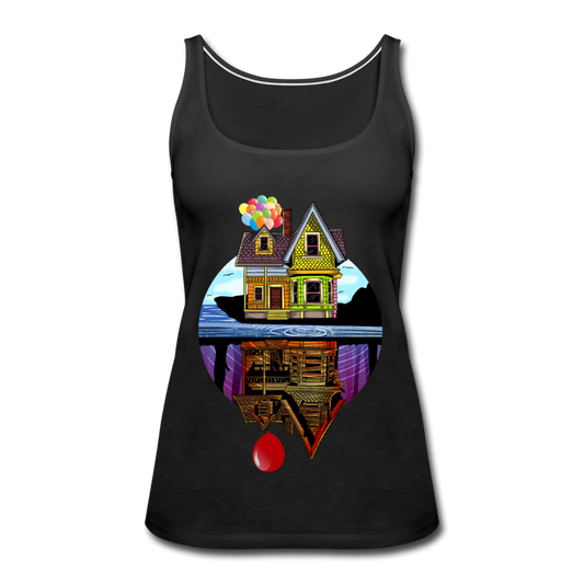 UPsideDown -  Women’s Premium Tank - black