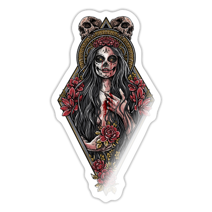 La Llorona (Color) -  Sticker - white glossy