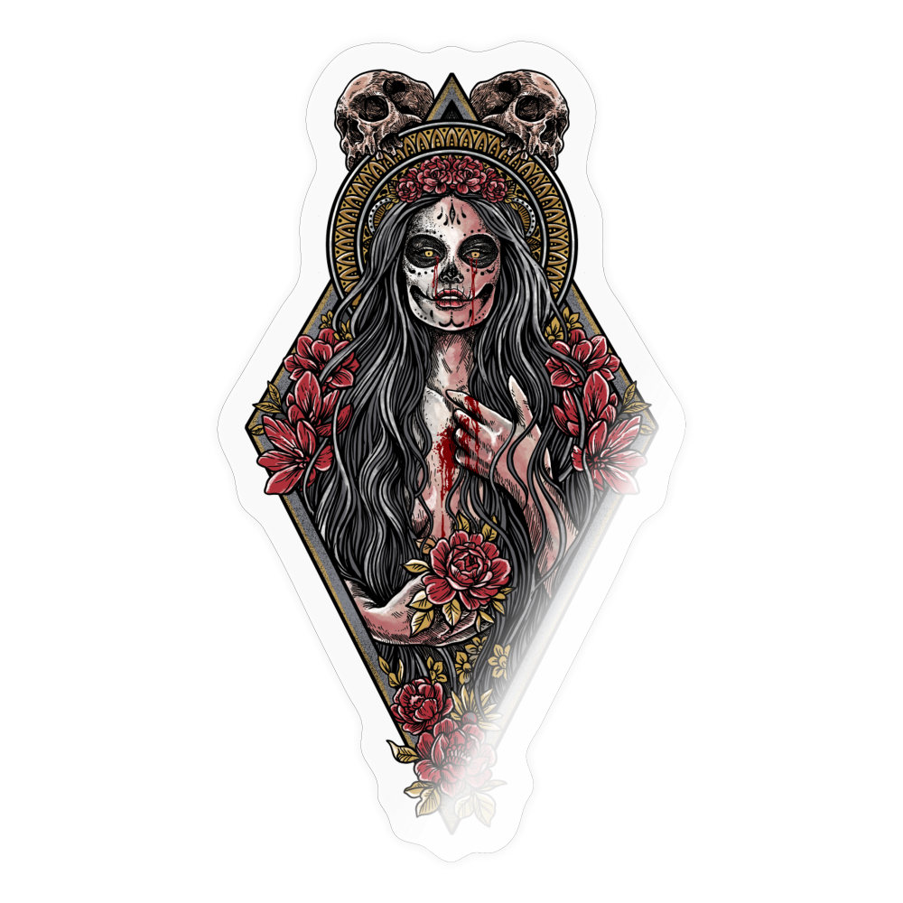 La Llorona (Color) -  Sticker - transparent glossy