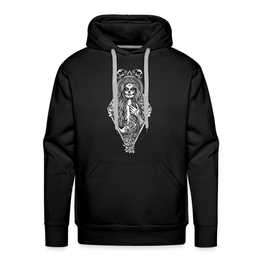 La Llorona (White) - Men’s Premium Hoodie - black