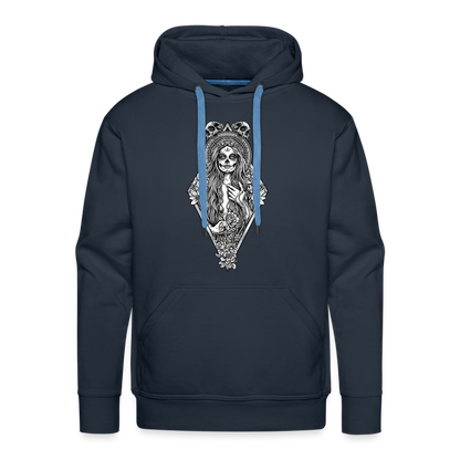 La Llorona (White) - Men’s Premium Hoodie - navy