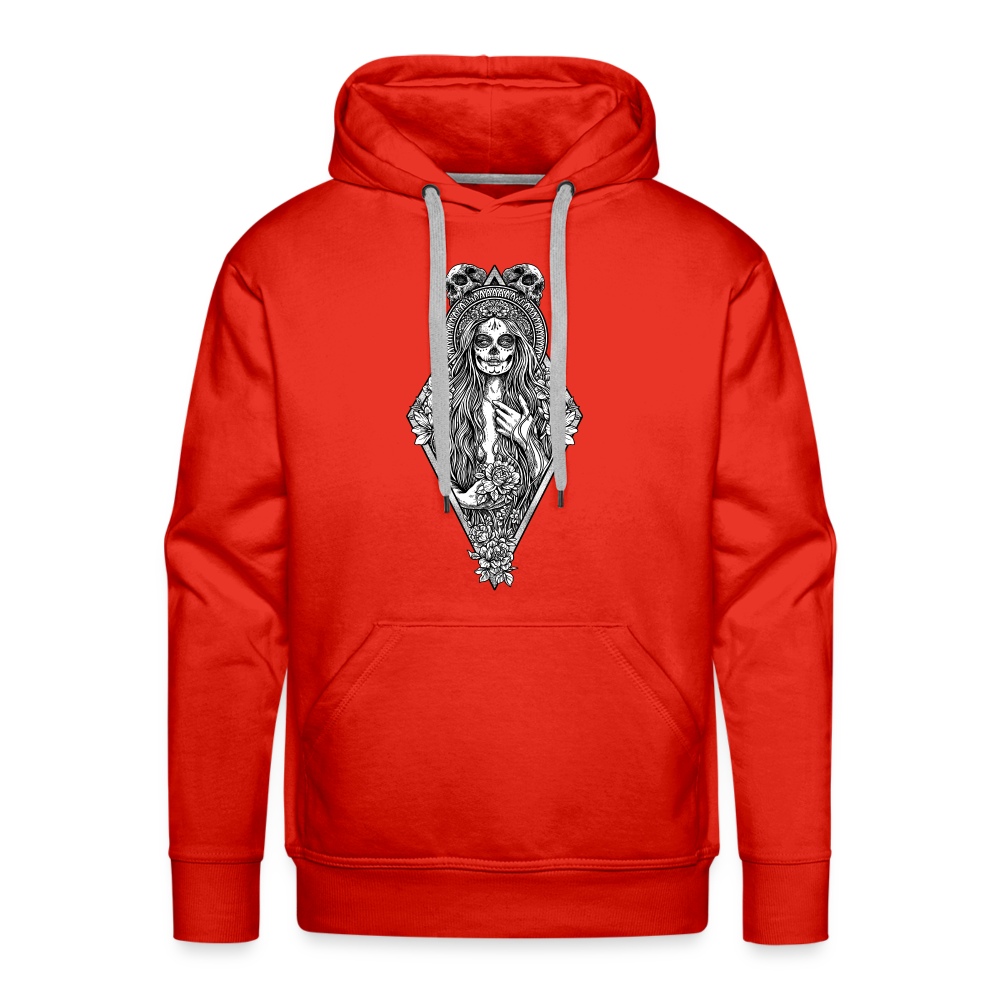 La Llorona (White) - Men’s Premium Hoodie - red