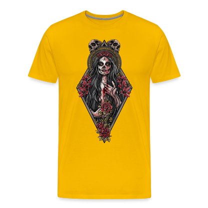 La Llorona (Color) - Men's Premium Tee - sun yellow