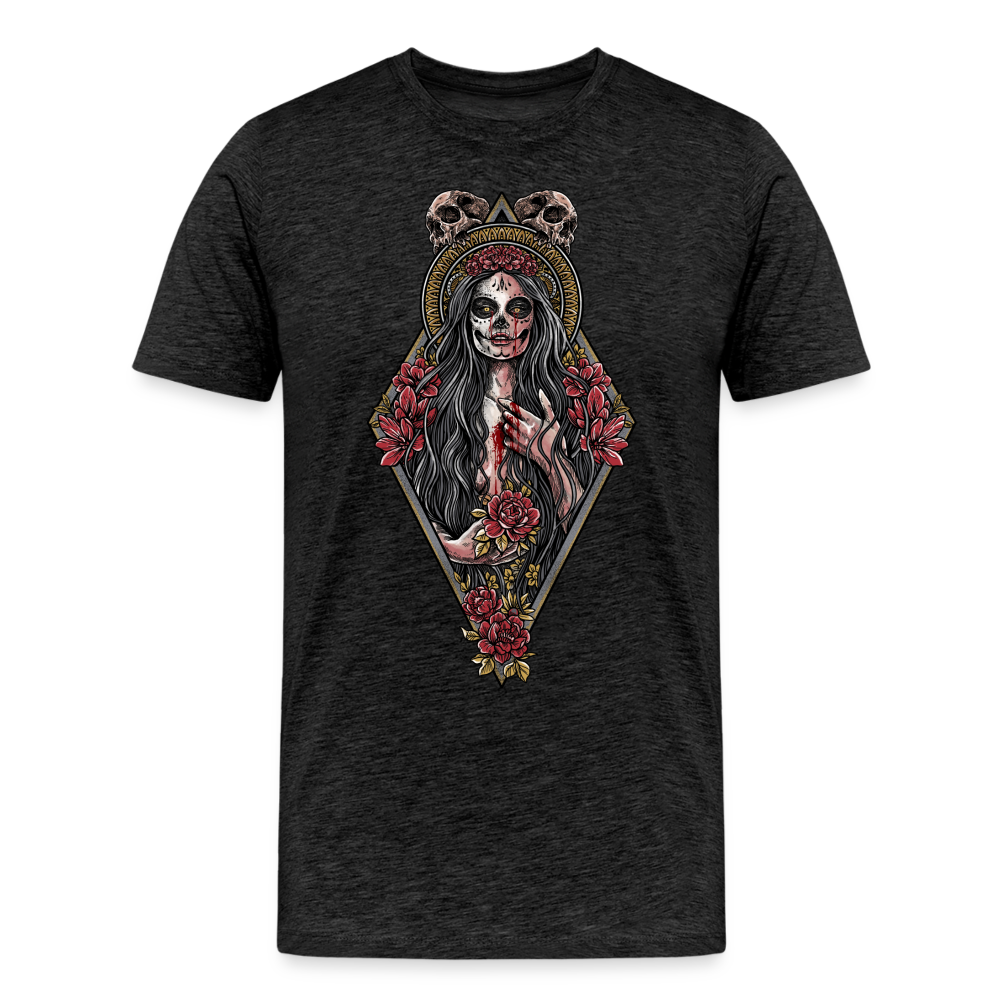 La Llorona (Color) - Men's Premium Tee - charcoal grey