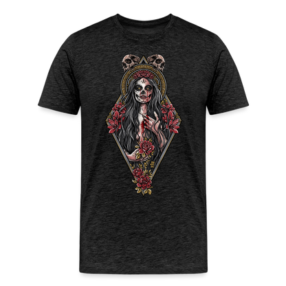 La Llorona (Color) - Men's Premium Tee - charcoal grey