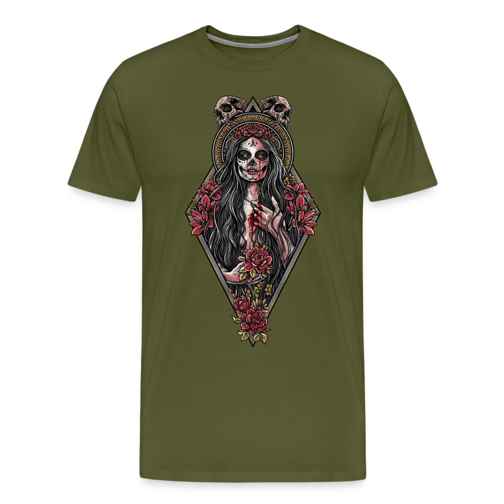 La Llorona (Color) - Men's Premium Tee - olive green