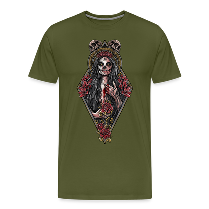 La Llorona (Color) - Men's Premium Tee - olive green