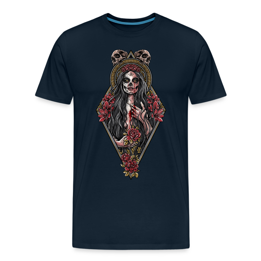 La Llorona (Color) - Men's Premium Tee - deep navy