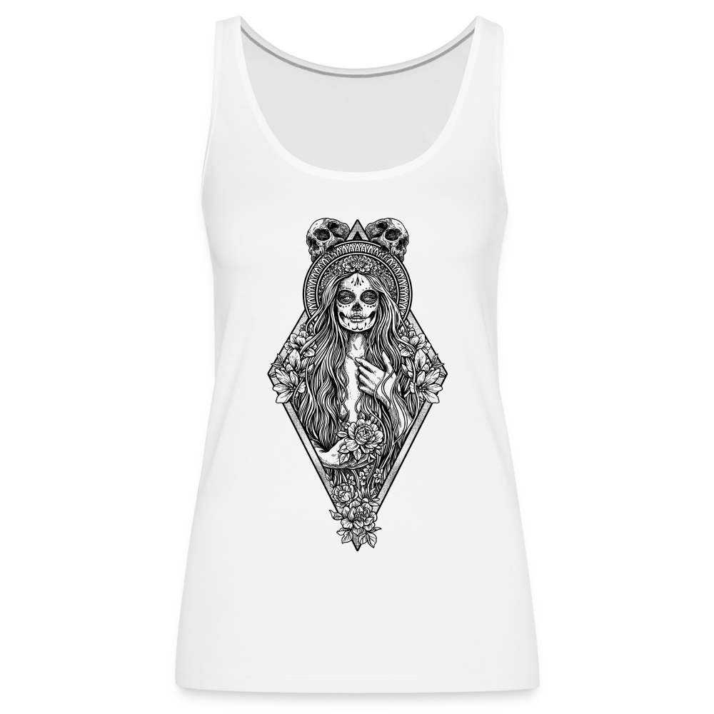 La Llorona (White) - Women’s Premium Tank - white