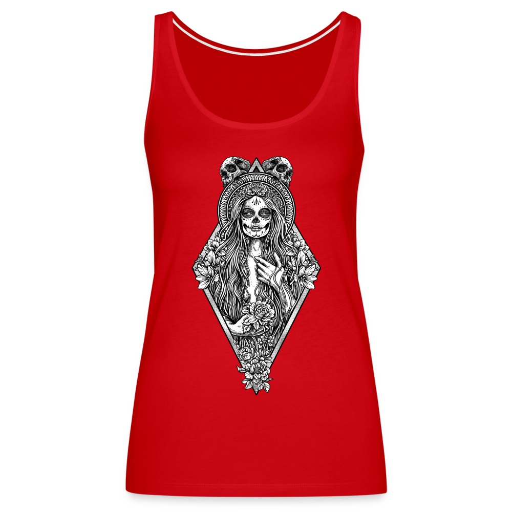 La Llorona (White) - Women’s Premium Tank - red