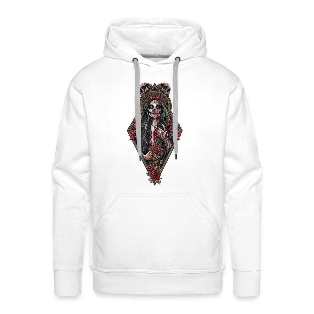 La Llorona (Color) - Men's Premium Hoodie - white