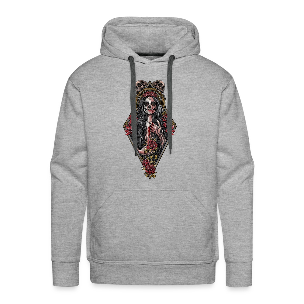 La Llorona (Color) - Men's Premium Hoodie - heather grey