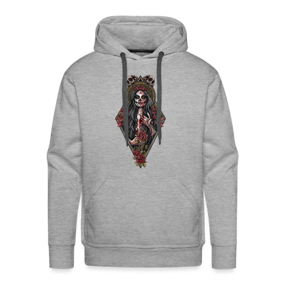 La Llorona (Color) - Men's Premium Hoodie - heather grey