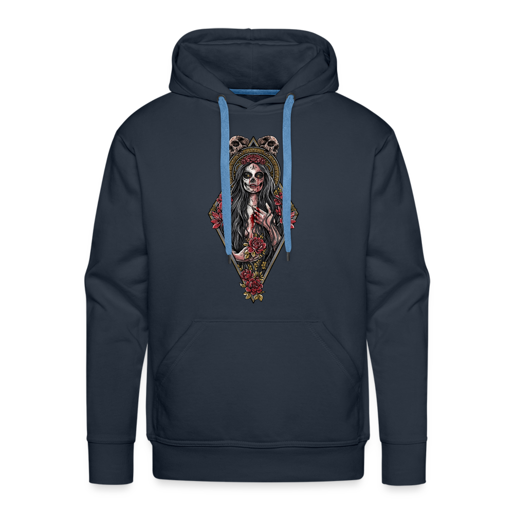 La Llorona (Color) - Men's Premium Hoodie - navy