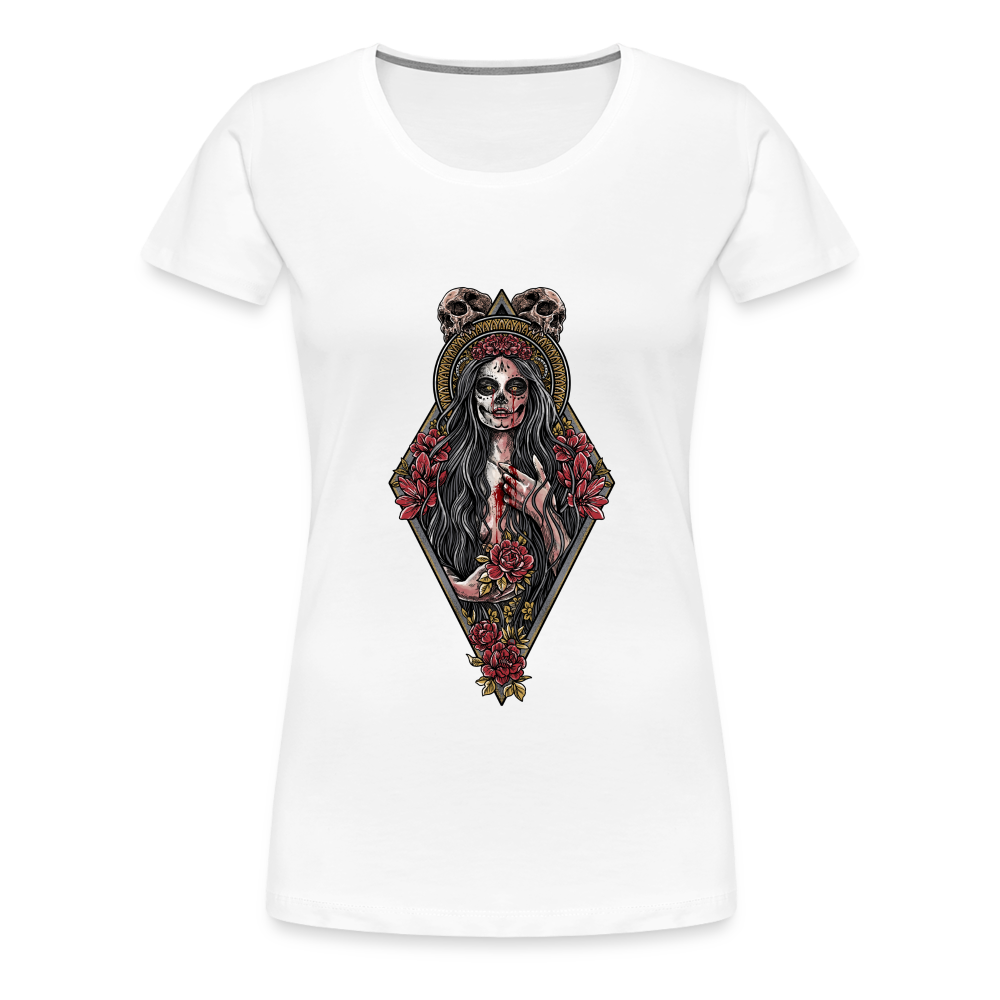 La Llorona (Color) - Women's Premium Tee - white