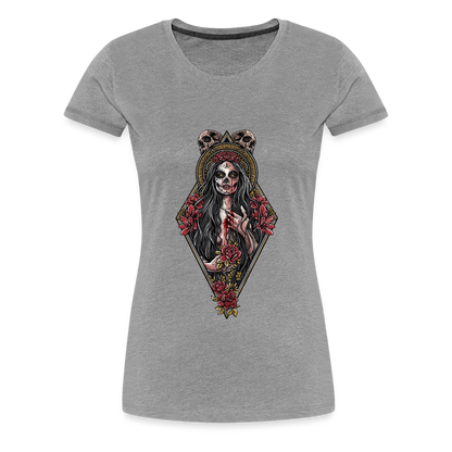 La Llorona (Color) - Women's Premium Tee - heather gray