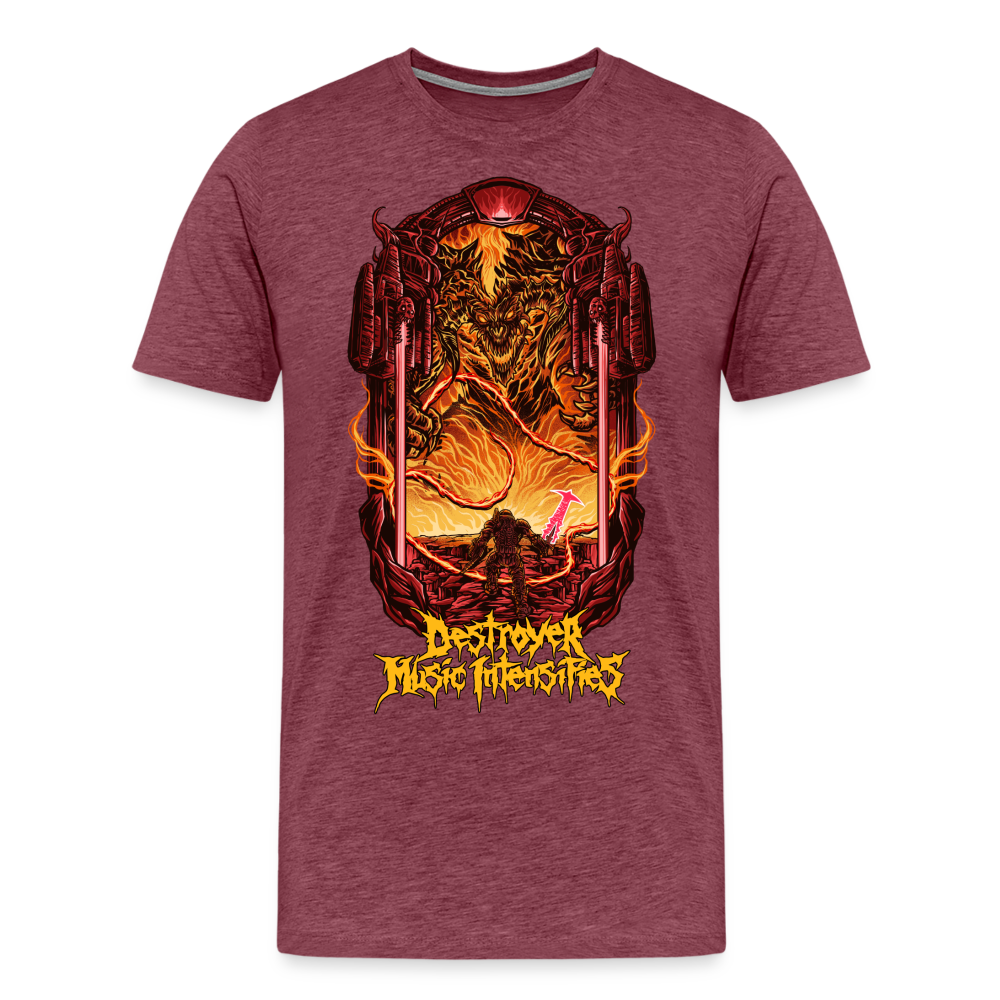 At Doom's Gate - Men's Premium T-Shirt - heather burgundy