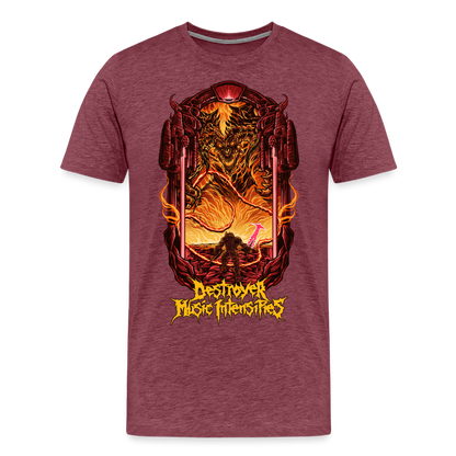 At Doom's Gate - Men's Premium T-Shirt - heather burgundy