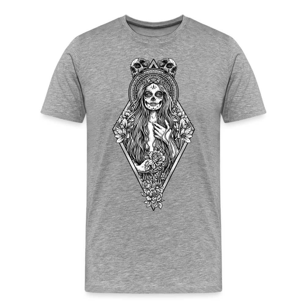 La Llorona (White) - Men's Premium T-Shirt - heather gray