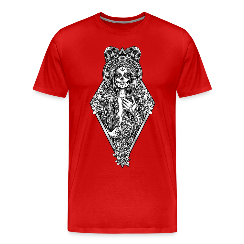 La Llorona (White) - Men's Premium T-Shirt - red