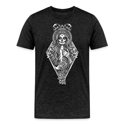 La Llorona (White) - Men's Premium T-Shirt - charcoal grey