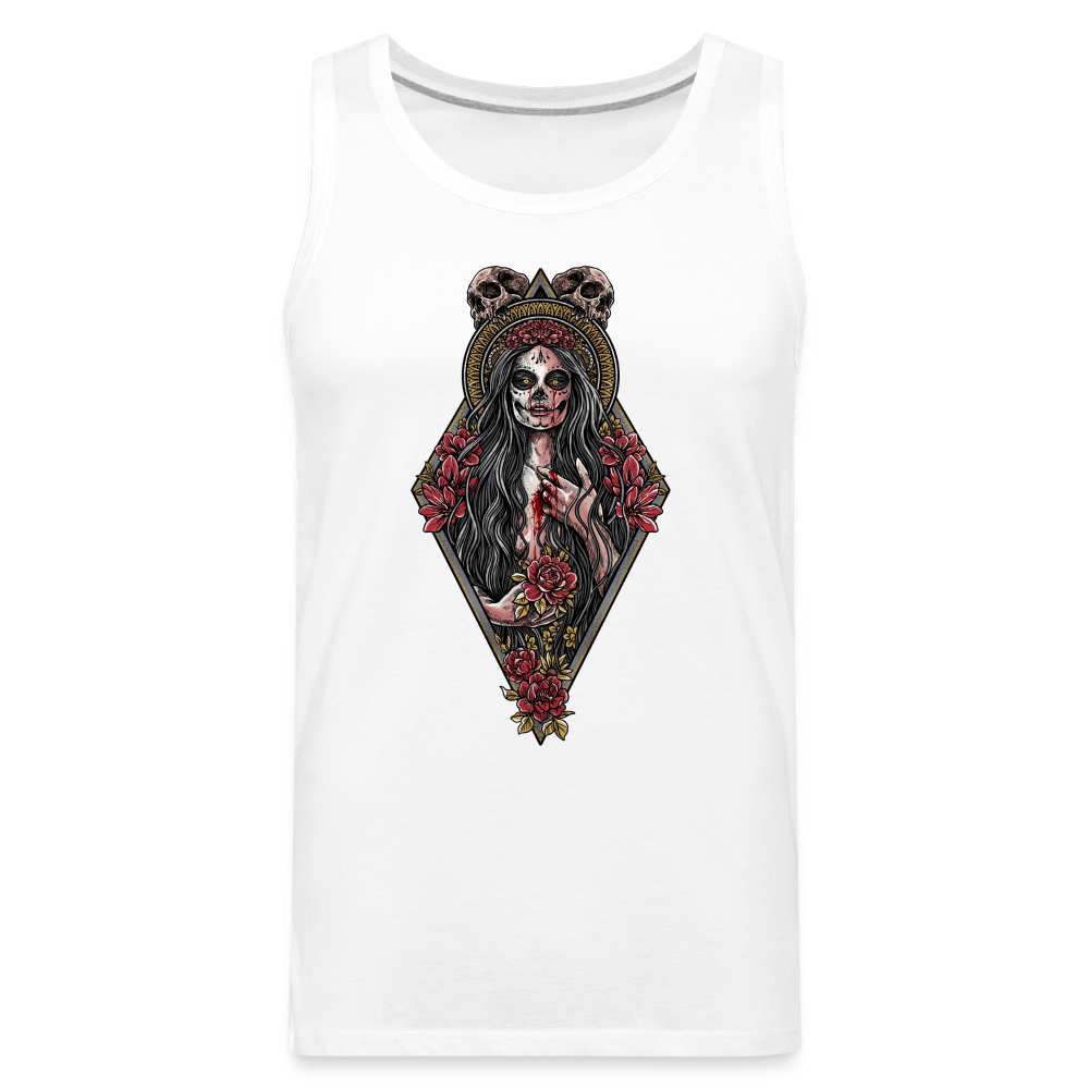 La Llorona (Color) - Men's Premium Tank - white