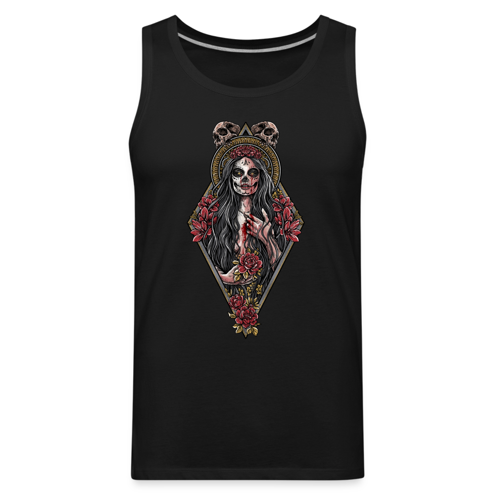 La Llorona (Color) - Men's Premium Tank - black