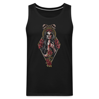 La Llorona (Color) - Men's Premium Tank - black