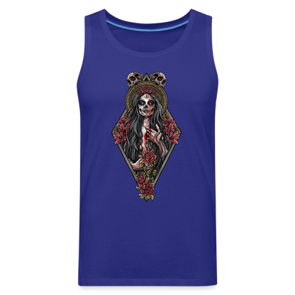 La Llorona (Color) - Men's Premium Tank - royal blue