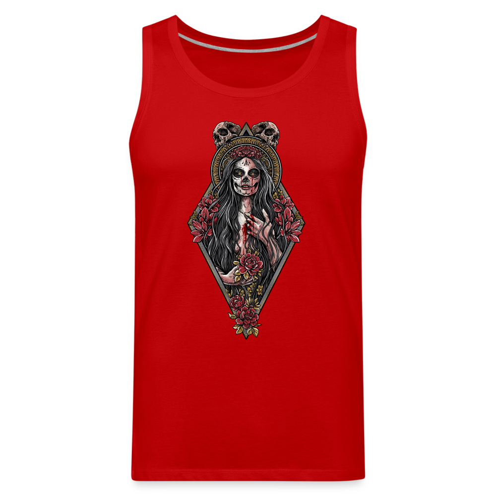 La Llorona (Color) - Men's Premium Tank - red