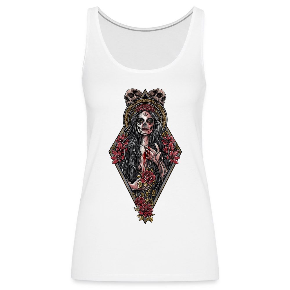 La Llorona (Color) - Women's Premium Tank - white