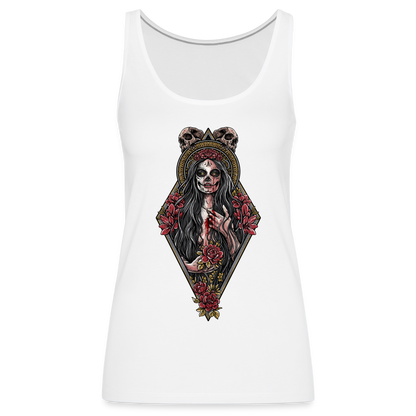 La Llorona (Color) - Women's Premium Tank - white