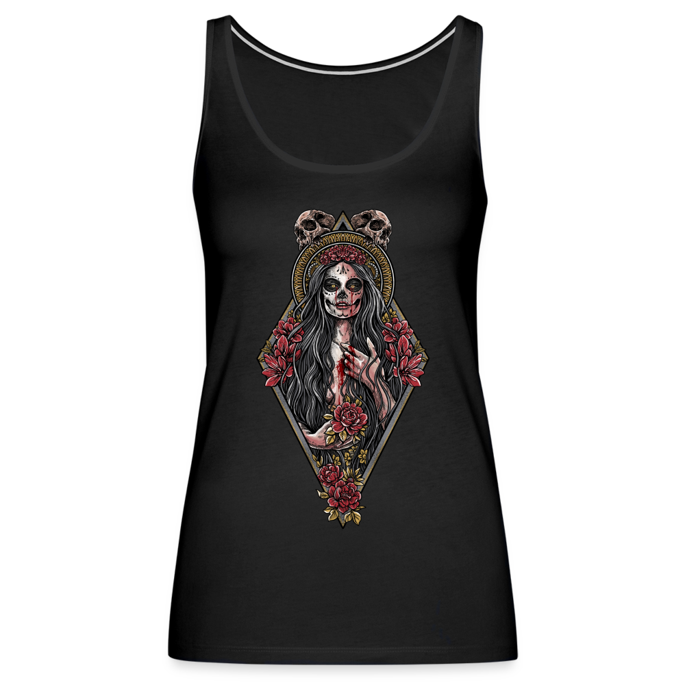 La Llorona (Color) - Women's Premium Tank - black