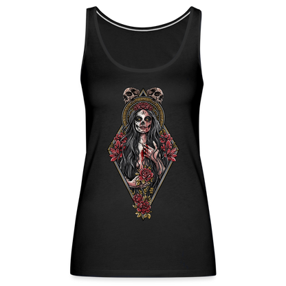 La Llorona (Color) - Women's Premium Tank - black