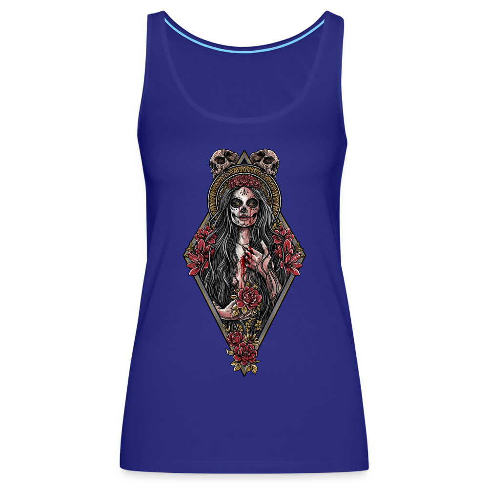 La Llorona (Color) - Women's Premium Tank - royal blue