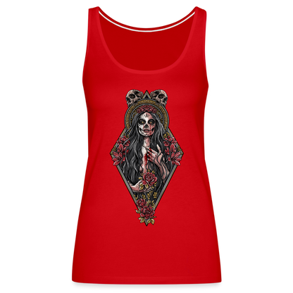 La Llorona (Color) - Women's Premium Tank - red