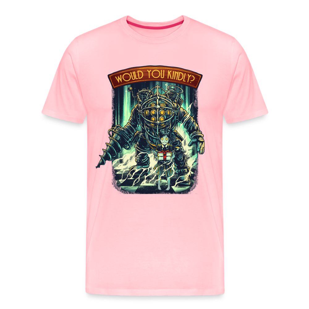 Would You Kindly - Men's Premium T-Shirt - pink