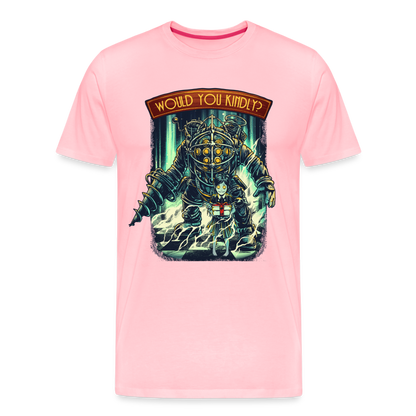 Would You Kindly - Men's Premium T-Shirt - pink