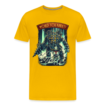 Would You Kindly - Men's Premium T-Shirt - sun yellow