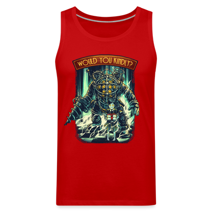 Would You Kindly - Men’s Premium Tank - red