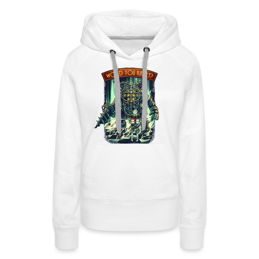 Would You Kindly - Women’s Premium Hoodie - white