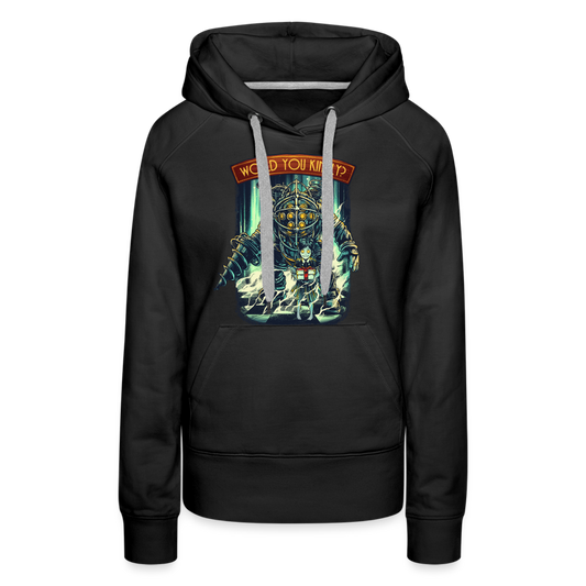 Would You Kindly - Women’s Premium Hoodie - black