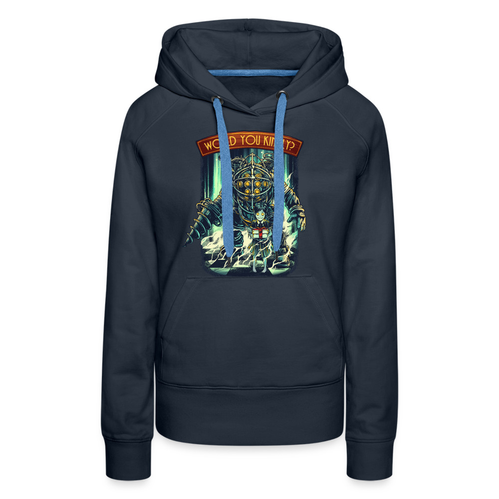 Would You Kindly - Women’s Premium Hoodie - navy