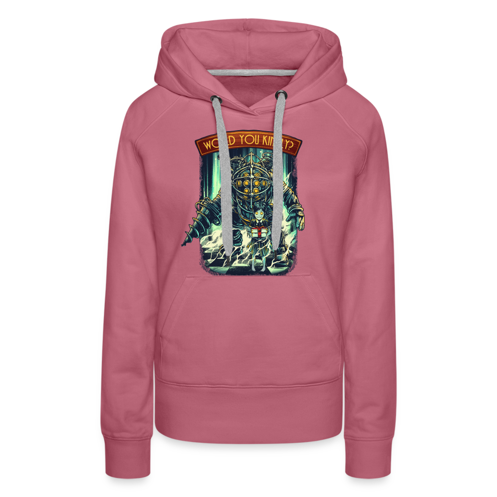 Would You Kindly - Women’s Premium Hoodie - mauve